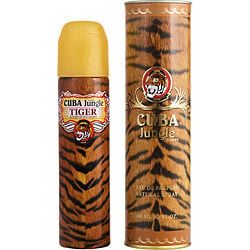 Cuba Jungle Tiger Eau De Parfum Spray 3.3 Oz