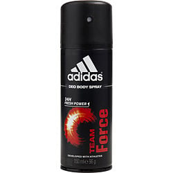 Adidas Team Force Deodorant Body Spray 5 Oz (Developed With Athletes)