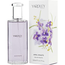 Yardley April Violets Edt Spray 4.2 Oz (New Packaging)