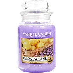 Yankee Candle Lemon Lavender Scented Large Jar 22 Oz