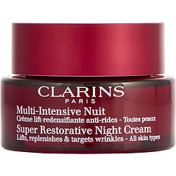 Clarins Super Restorative Night Cream All Skin Types --50Ml/1.7Oz