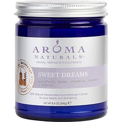 Sweet Dreams Aromatherapy One 3 X 3 Inch Jar Aromatherapy Candle.  Combines The Essential Oils Of Grapefruit, Fennel, Chamomile, Lavender & Oakmoss.  Burns Approx. 50 Hrs.