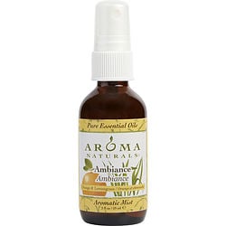 Ambiance Aromatherapy Aromatic Mist Spray 2 Oz.  Ambiance, Orange & Lemongrass