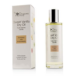 The Organic Pharmacy Sweet Vanilla Dry Oil - Multi-Use For Face, Body & Hair  --100Ml/3.4Oz