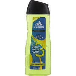 Adidas Get Ready Hair & Body Shower Gel 13.5 Oz