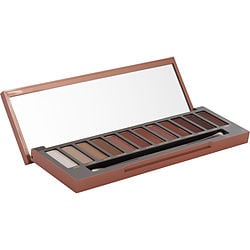 Urban Decay Naked Heat Palette: 12X Eyeshadow, 1X Doubled Ended Blending / Detailed Crease Brush  ---