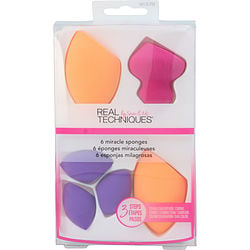 Real Techniques Miracle Sponges --6 Pcs