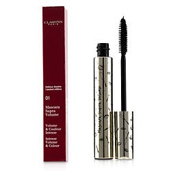 Clarins Supra Volume Mascara - # 01 Intense Black (Limited Edition)  --8Ml/0.2Oz