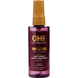 Chi Deep Brilliance Olive & Monoi Shine Serum Lightweight Leave-In Treatment 3 Oz