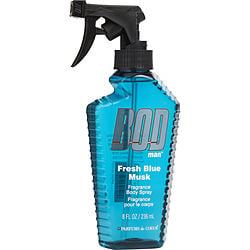 Bod Man Fresh Blue Musk Fragrance Body Spray 8 Oz