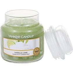 Yankee Candle Vanilla Lime Scented Small Jar 3.6 Oz