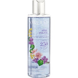 Yardley April Violets Body Wash 8.4 Oz