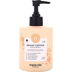 Maria Nila Colour Refresh Non-Permanent Colour Mask - Bright Copper 10 Oz