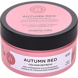 Maria Nila Colour Refresh Non-Permanent Colour Mask - Autumn Red 3.3 Oz