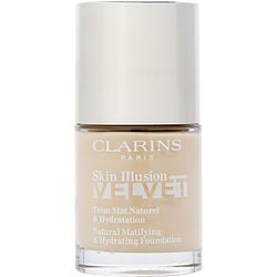 Clarins Skin Illusion Velvet Foundation - #105N --30Ml/1Oz