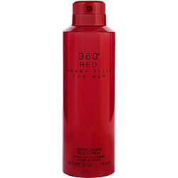 Perry Ellis 360 Red Body Spray 6 Oz