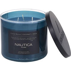 Nautica Coastal Breeze Scented Candle 14.5 Oz