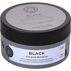 Maria Nila Colour Refresh Non-Permanent Colour Mask - Black 3.4 Oz