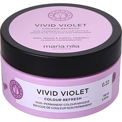 Maria Nila Colour Refresh Non-Permanent Colour Mask - Vivid Violet 3.4 Oz