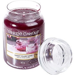 Yankee Candle Sweet Plum Sake Scented Large Jar 22 Oz