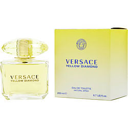 Versace Yellow Diamond Edt Spray 6.7 Oz (New Packaging)