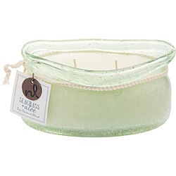 Seagrass & Aloe 2 Wick Candle 14 Oz