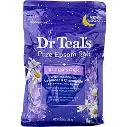 Dr. Teal'S Pure Epsom Salt Melatonin Sleep Soak With Essential Oil Blend --1.36Kg/48Oz