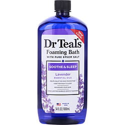 Dr. Teal'S Foaming Bath With Pure Epsom Salt Soothe & Sleep With Lavender --1000Ml/34Oz