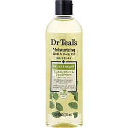 Dr. Teal'S Moisturizing Bath & Body Oil - Moisture+ Rejuvenating Eucalyptus & Spearmint Essential Oils --260Ml/8.8Oz