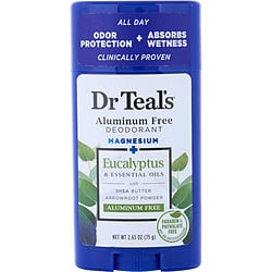 Dr. Teal'S Aluminum Free Deodorant - Magnesium+ Eucalyptus & Essential Oils --75G/2.65Oz