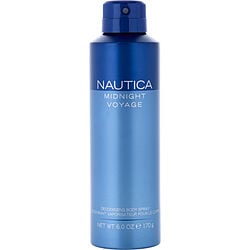 Nautica Midnight Voyage Deodorizing Body Spray 6 Oz