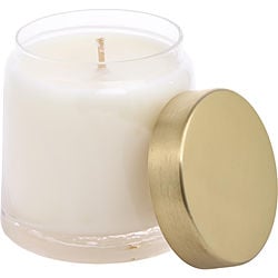 Red Anjou Pear Scented Soy Glass Candle 10 Oz