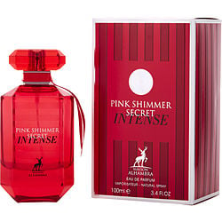 Maison Alhambra Pink Shimmer Secret Intense Eau De Parfum Spray 3.4 Oz