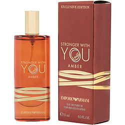 Emporio Armani Stronger With You Amber Eau De Parfum Spray 0.5 Oz