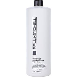 Paul Mitchell Freeze And Shine Super Spray Maximum Hold Shiny Finish 33.8 Oz