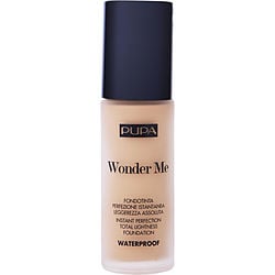 Pupa Wonder Me Instant Perfection Total Lightnees Foundation Waterproof - # 020 Light Beige --30Ml/1Oz