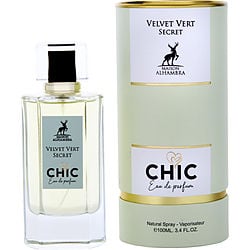 Maison Alhambra Chic Velvet Vert Secret Eau De Parfum Spray 3.4 Oz