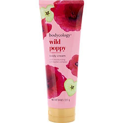 Bodycology Wild Poppy Body Cream 8 Oz