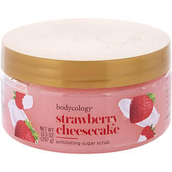 Bodycology Strawberry Cheesecake Exfoliating Sugar Scrub 10.5 Oz