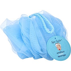 Spa Accessories Chiffon Dreamy Bath Sponge - Blue/Swirls