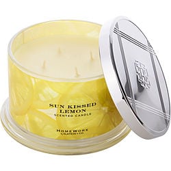 Homeworx Sun Kissed Lemon Scented Candle 18 Oz